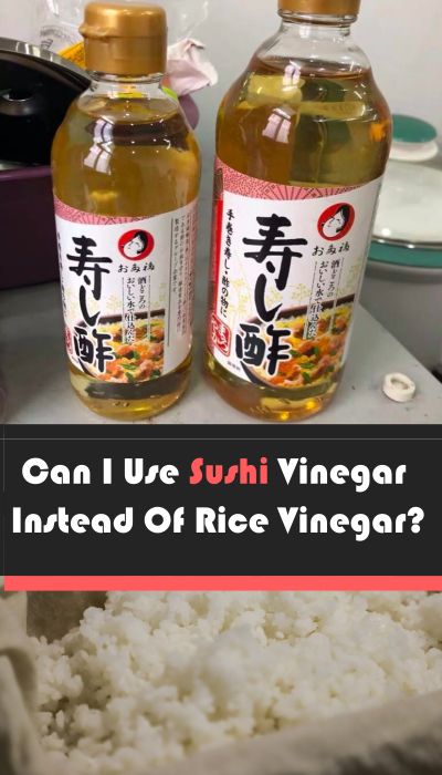 Sushi vinegar or rice vinegar - which one to use for making sushi at home? Read on to find out the similarity and difference between the two Sushi Vinegar Recipe, Substitute For Rice Vinegar, Easy Homemade Sushi, Making Sushi At Home, Making Sushi Rice, Make Your Own Sushi, Sushi Vinegar, Making Sushi, Seasoned Rice Vinegar