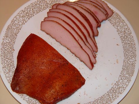 [​IMG] Best Way To Cook Turkey Bacon, Homemade Turkey Bacon, Diy Canadian Bacon, Canadian Bacon Breakfast, Canadian Bacon Recipes, Rotation Diet, Turkey Bacon Recipes, Meat Curing, Cured Meat Recipes