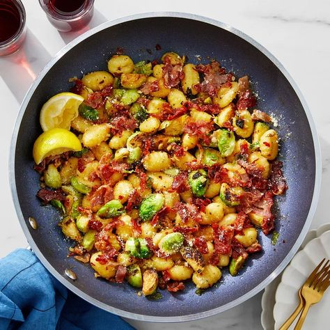 Prosciutto Pasta, Blue Apron Recipes, Zesty Sauce, Easy Pasta Dishes, Lemon Pasta, Blue Apron, Crushed Red Pepper, Crushed Red Pepper Flakes, Recipe Card