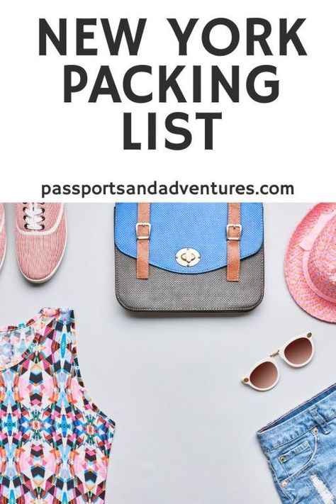 New York weather can be unpredictable at best, like warm sunny days in February followed by snow the next. So, when packing for a trip to NYC itâ€™s best to come prepared for whatever the weather. This New York packing list has you covered for every season with must haves and must nots. #passportsandadventures #newyork #newyorkcity #nyc #packinglist #newyorkpackinglist #whattowear #nycpackinglist New York Packing List, New York In January, Pack For New York, Packing For A Trip, New York Weather, Family Travel Hacks, New York February, Trip To Nyc, Nyc With Kids