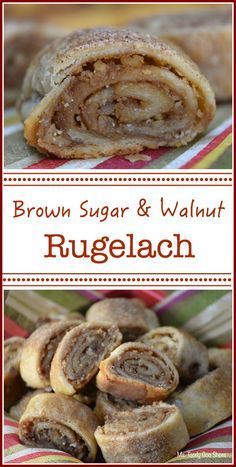 Brown Sugar and Walnut Rugelach: You won't believe how easy these are to make! | Ms. Toody Goo Shoes