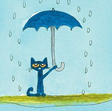 Pete The Cat Art, 동화 삽화, Pete The Cat, Cat Icon, Blue Cat, Silly Cats, Cat Painting, Cat Theme, Cat Drawing