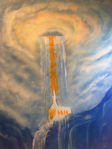 I Will Pour Out My Spirit On All Flesh, Prophetic Art Worship Paintings, Prophetic Art Worship, Prophetic Painting, Spiritual Pictures, Heaven Art, Space Artwork, Jesus Christ Art, Prophetic Art