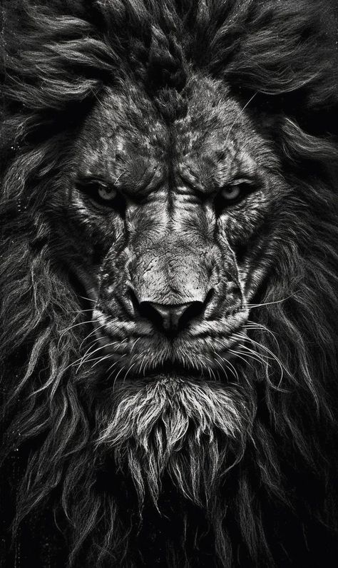 Lion Ripping Through Skin Tattoo, Black And White Lion, Lion Head Tattoos, Lion Artwork, Lion Photography, Lions Photos, Warriors Wallpaper, Muster Tattoos, Lion Wallpaper