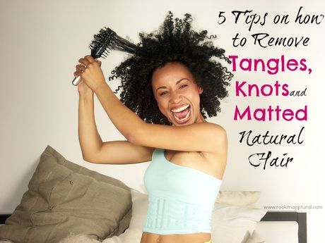 5 Tips on how to remove Tangles, Knots & Matted Natural Hair Detangling Natural Hair, Summer Hair Care, Natural Hair Salons, Matted Hair, Natural African American Hairstyles, Hair Washing, Hair Color Caramel, Healthy Natural Hair, Long Hair With Bangs