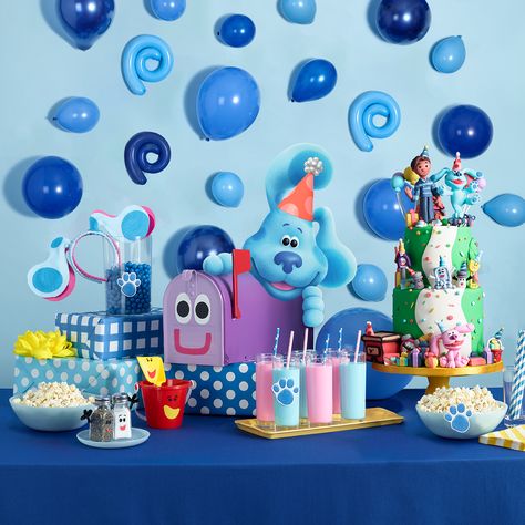 Blues Clues Birthday, Blue's Clues Birthday Party, Clue Party, Blue Birthday Parties, Blue's Clues And You, 1st Birthday Party Themes, 2nd Birthday Party Themes, Blue's Clues, Blue’s Clues