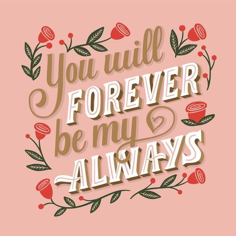 Valentine Typography, Wedding Lettering, School Kids Crafts, You Are My Forever, Wedding Icon, Valentines Pillows, Forever Wedding, Hand Drawn Wedding, Wedding Letters