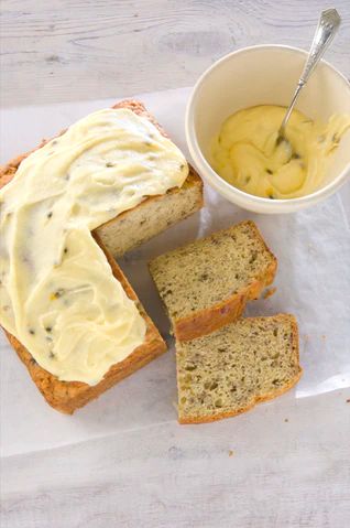 Busy Day Cake Recipe, Sour Cream Banana Cake, Passionfruit Icing, Banana Sour Cream Cake, Sleep Food, Banana Cakes, Passionfruit Recipes, Cake Rack, Banana Cake Recipe