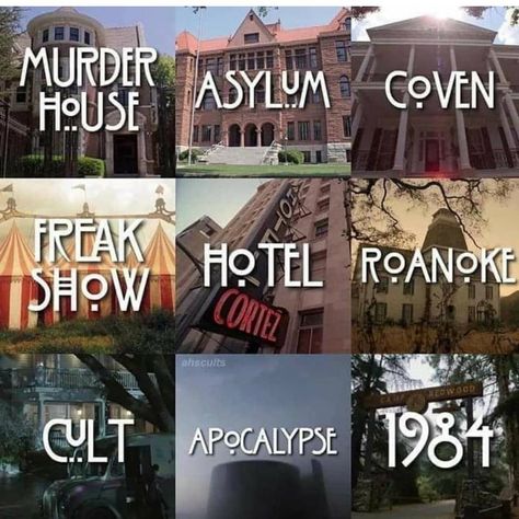 Ahs Murderhouse, Ahs Season 1, American Horror Story Art, American Horror Story Quotes, Ahs Cult, Seasons Poster, Tate And Violet, American Horror Story 3, Ahs Coven