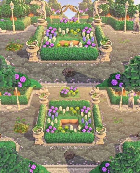 Animal Crossing Inspiration, White Bricks, Ac Ideas, Motif Acnl, Pink Island, Animal Crossing 3ds, Animals Crossing, Acnh Design, Happy Home Designer