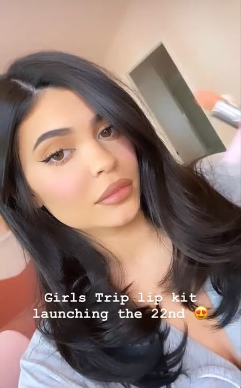 Kylie Jenner Hair Medium, Kylie Jenner Haircut, Kylie Jenner Short Hair, Kylie Jenner Blonde, Stile Kylie Jenner, Kylie Hair, Jenner Hair, Kylie Jenner Hair, Beige Blond