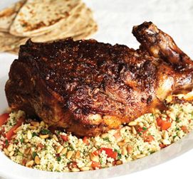 Tomato Couscous, Harissa Lamb, Aga Recipes, Chicken Cooking Times, Halogen Oven Recipes, Lamb Tagine, Beef Dumplings, Halogen Oven, Grilled Potatoes