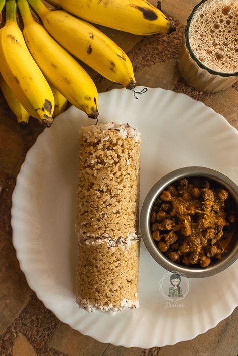 Gothambu Puttu | Wheat Puttu #AtoZChallenge Something Puttu Recipe, Healthiest Breakfast, 10 Pounds In A Month, Cracked Wheat, Kerala Food, Best Breakfast Recipes, Grated Coconut, Breakfast Options, Organic Health