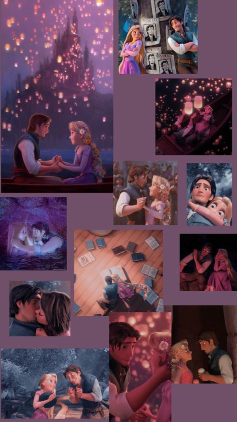 Disney Movie Wallpapers Aesthetic, Rapunzel And Flynn Aesthetic, Aesthetic Art Quotes, Tangled Wallpaper, Disney Romance, Image Princesse Disney, Rapunzel And Eugene, Disney Princess Movies, Cute Disney Pictures