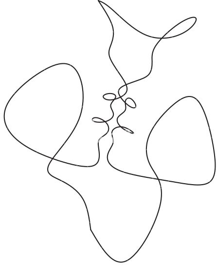 «Abstract man and woman touch by one line vector drawing. Portrait minimalistic style. Botanical print. Nature symbol of cosmetics. Modern continuous line art. Fashion print. Beaty salon» – значки Canva Line Art Fashion, Picasso Prints, Nature Symbols, Continuous Line Art, Bff Gifts Diy, Line Vector, Line Artwork, Drawing Portrait, Line Art Design