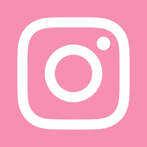 Instagram Icon Aesthetic Pink, Instagram App Icon Pink, Pink Icons Instagram, Instagram Logo Pink, Pink Instagram Logo, Instagram Pink Icon, Instagram Logo Aesthetic, Instagram Icon Pink, Pink Instagram Icon