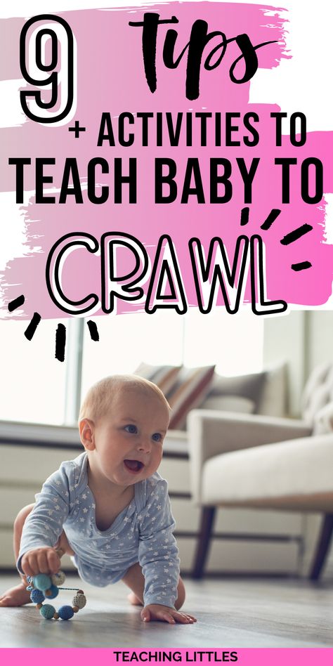 Teach Baby To Crawl, Help Baby Crawl, Crawling Activities, Classroom Lesson Plans, Baby Crawling, Baby On A Budget, Baby Learning Activities, Baby Ready, Baby Mat