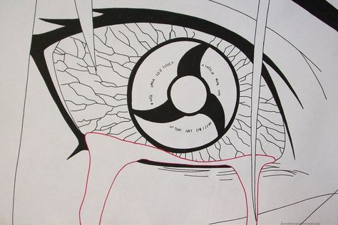 ITACHI || Mangekyoū Sharingan Itachi Eyes Drawing, Itachi Uchiha Eyes, Naruto Lineart, Draw Itachi, Eyes Naruto, Itachi Eyes, Naruto Clans, Bleach Drawing, Itachi Mangekyou Sharingan