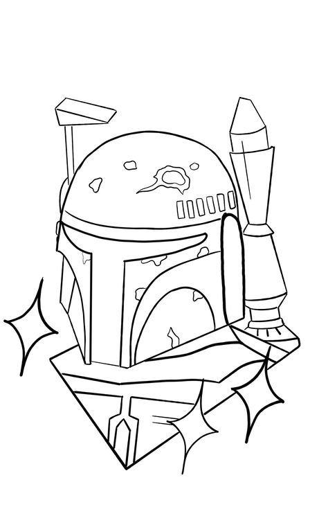 Star Wars Outline Drawing, Star Wars Tattoo Stencil, Sketching 101, Video Game Tattoos, Star Wars Drawings, Gaming Tattoo, Star Wars Tattoo, Chicken Scratch, Star Wars Fan Art