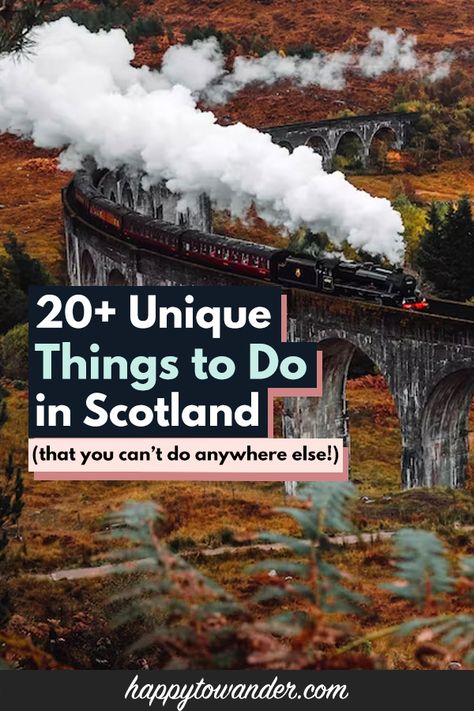 24 Unique Things to do in Scotland (That You Can’t Do Anywhere Else) Dufftown Scotland, Haunted Scotland, Travel To Uk, Scotland Bucket List, Travel To Scotland, Things To Do In Scotland, Scotland Vacation, Scotland Road Trip, Scotland Trip