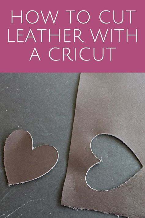 Can the Cricut cut leather? Yes it can! We are sharing all the details on how to cut leather with the Cricut and project inspiration! #cricut #cricutmade #leather #cricutmaker #cricutexplore Silhouette Cameo Leather Projects, Cricut Leather Projects, Leather With Cricut, Leather Cricut, Cricut Leather, Cricut Jewelry, Cricut Blades, Diy Stencils, Cricut Templates