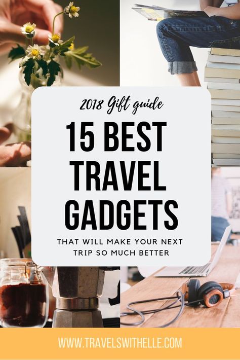 Looking for travel gifts this season? These travel tools and gadgets have often been considered life-savers for today’s travelers. 15 Best Travel Gadgets for 2018 - www.travelswithelle.com Best Travel Gadgets, Travel Tools, Travel Gadgets, Travel Checklist, All About Animals, About Animals, Travel App, Travel Information, Africa Travel