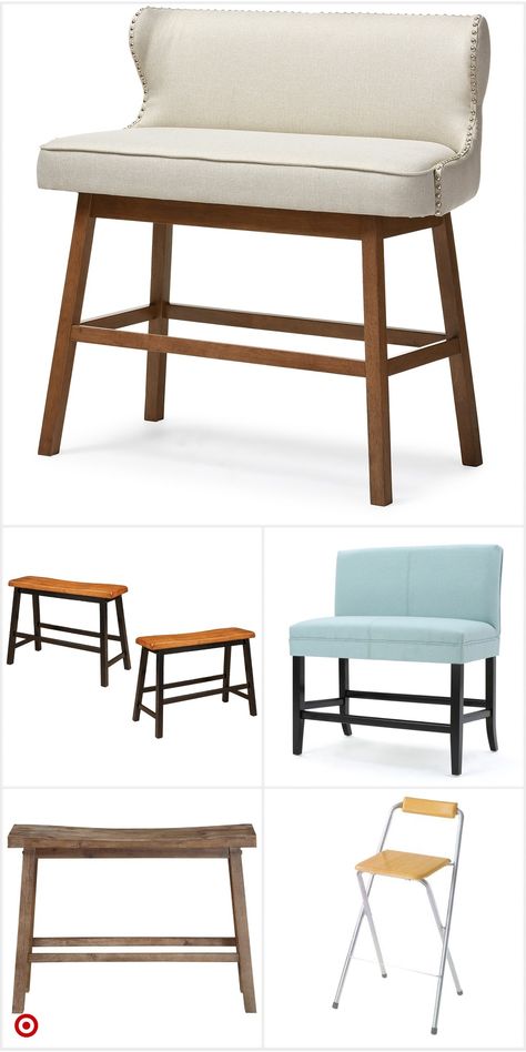 Bar Stool Bench, Counter Height Bench For Island, Counter Height Bench Target, Bar Height Bench, Solid Wood Bar Height Table With Stools, Modern Farmhouse Bar Stools Lowe's, Bar Stools Kitchen Island Under $100, Counter Height Saddle Bar Stools, Dining Bench With Storage