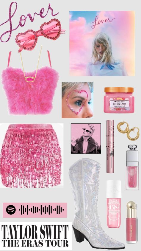 Lover Era Costume, Lover Halloween Costume Taylor Swift, Ts Lover Era Outfits, Taylor Swift Lover Concert Outfit Ideas, Taylor Swift Album Outfits Lover, Taylor Swift Halloween Costume Lover, Eras Outfits Lover, Taylor Swift Lover Era Outfits Concert, Taylor Swift Eras Halloween Costume