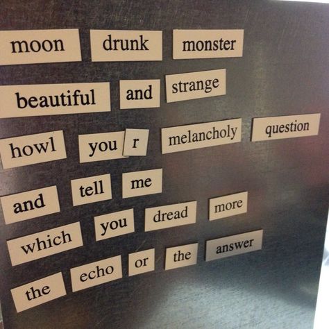 🌊Lindsey Shmindsey 🌙 on Twitter: "Throwback to that time I composed a magnet poem about werewolves and it was the deepest shit I ever wrote.… " Deftones Change, Remus Lupin Aesthetic, Hawke Dragon Age, Rabastan Lestrange, Walburga Black, Werewolf Aesthetic, Half Elf, All The Young Dudes, Remus Lupin