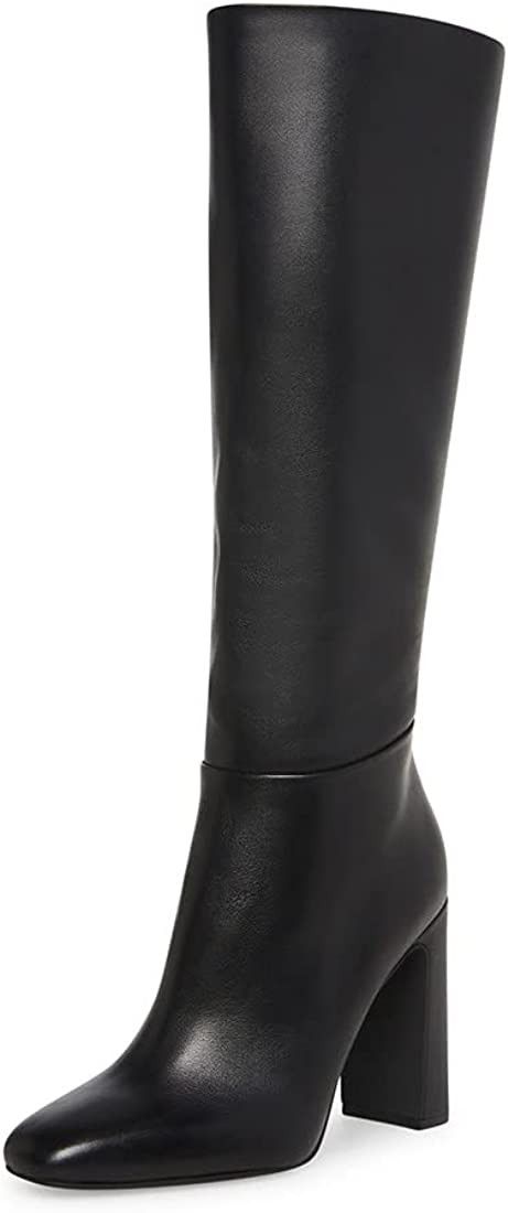 Steve Madden Women's Ally Knee High Boot Steve Madden Ally Boots, Leather Knee Boots, Classic Pumps, Winter Fits, Comfortable Flats, Perfect Shoes, Women's Footwear, Strappy Sandals, Knee High Boots