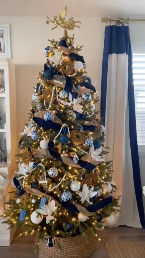 Mum shares genius hack to make artificial Christmas trees taller How To Make My Christmas Tree Taller, How To Make Christmas Tree Taller, How To Make Your Christmas Tree Taller, Make Christmas Tree Taller, Christmas Tree Taller, Stair Bannister, Make Christmas Tree, Christmas Staircase Decor, Big Decorations