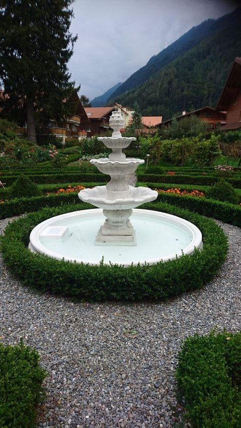 Italian Landscaping, Yard Water Fountains, Garden Pavillion, Luxury Outdoor Living, Water Fountain Design, Garden Pond Design, Garden Water Fountains, Fountain Design, Water Fountains Outdoor