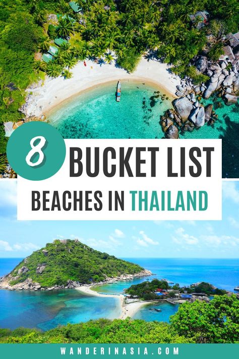 The 8 Absolute BEST Beaches in Thailand and add to your bucket list. -- Thailand travel | Thailand travel tips | Thailand things to do | Thailand travel places to visit | Thailand travel guide | Thailand best places | Thailand beaches | Beach | Thailand beach | Asia | Asia travel Railay Beach Thailand, Thailand Resorts, Khao Lak Thailand, Beaches In Thailand, Thai Beach, Phang Nga Bay, Thailand Destinations, Thailand Beach, Best Beaches To Visit