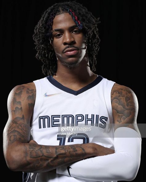 Ja Morant Highlights, Ja Morant Hairstyle, Ja Morant Dreadlocks, Ja Morant Dreads, Ja Morant Hair, Ja Morant Tattoo, Wallpaper Backgrounds Ja Morant, Ja Morant Short Dreads, Nba Pfp Ja Morant