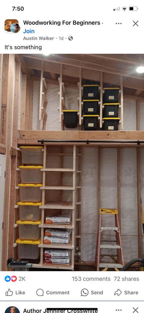 Shelving In Garage Ideas, Storage Ideas For Storage Room, Building Organization Ideas, Basement Storage Ideas Shelves, Storage Ideas For Small Spaces Garage, Build A Garage On A Budget, Shed Shelves Ideas, Work Shop Organization Ideas Diy, Shed Organization Ideas Storage