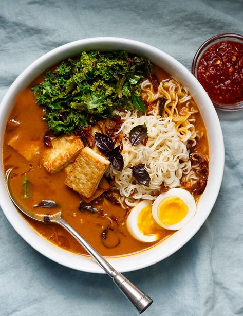 Sweet Potato Ramen, Tofu Sweet Potato Recipes, Potato Ramen, White Miso Paste, Sweet Potato Dinner, Vegetarian Ramen, Just One Cookbook, Tofu Soup, Miso Paste