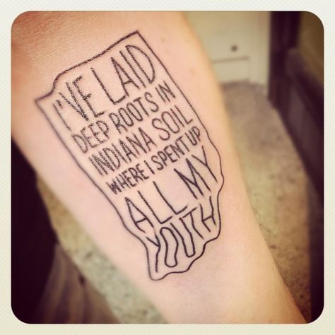 Real Friends Lyrics, Portuguese Tattoo, State Tattoos, Minimal Tattoos, Street Tattoo, Deep Roots, Inked Magazine, Family Roots, Ink Master