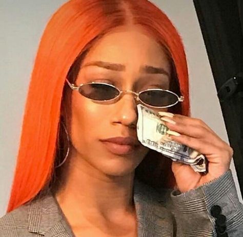 I cry money bit$h uploaded by Vogue on We Heart It Ragazza Gangsta, Fotografi Urban, Boujee Aesthetic, Current Mood Meme, Picture Collage Wall, Orange Aesthetic, Foto Vintage, Photo Wall Collage, Cute Memes