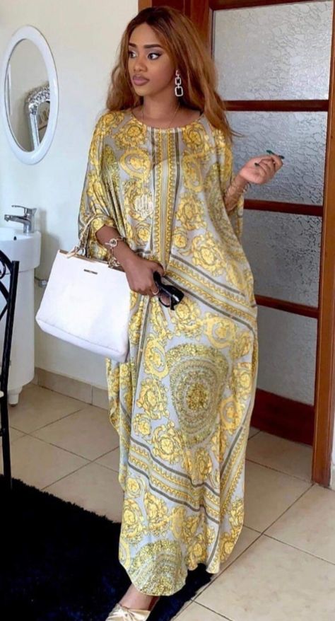 Chiffon Bubu, Bubu Kaftan Styles, Kaftan Styles, Bubu Gown Styles, Stylish Naija, Long African Dresses, Kaftan Designs, Dresses African, Short African Dresses