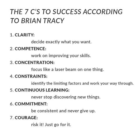 Brian Tracy Quotes, Learn Marketing, Self Development Books, Steps To Success, Important Life Lessons, Become Wealthy, Brian Tracy, Positive Self Affirmations, Self Development