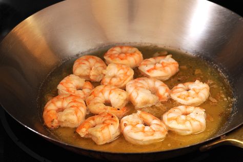 How to Cook With Precooked Shrimp | Livestrong.com Easy Cooked Shrimp Recipes, Shrimp Scampi Using Frozen Cooked Shrimp, Shrimp Recipes With Cooked Shrimp, Shrimp Scampi With Cooked Shrimp, Cooked Frozen Shrimp Recipes Easy, Shrimp Scampi With Precooked Shrimp, Recipe Using Cooked Shrimp, What To Make With Cooked Shrimp, Cooked Shrimp Ideas