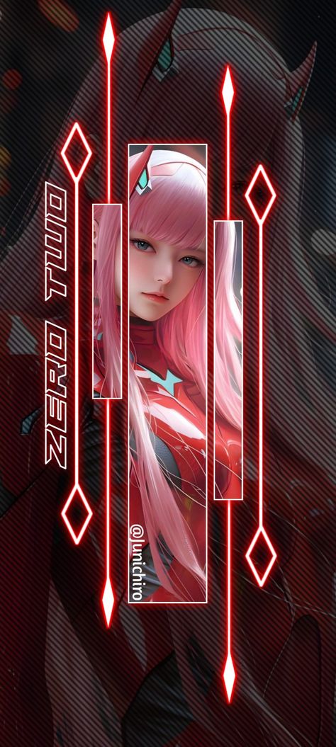 Zero Two Desktop Wallpaper, Two Desktop Wallpaper, Zerotwo Wallpaper, Darling In The Franxx Wallpaper, Drawing Refrences, Wallpapers Anime, Anime Pictures, Cool Anime Wallpapers, Zero Two