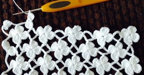 Flower Stitch    This crochet diagram is available for free...     Free Download: Flower Crochet Stitch Flower Crochet Stitch, شال كروشيه, Crochet Stitches Free, Flower Crochet, Crochet Motifs, Crochet Diagram, Crochet Stitches Patterns, Crochet Stitch, Irish Crochet