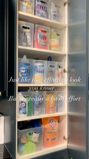 Organize Cleaning Products, How To Organize Cleaning Supplies, Cleaning Supply Closet, Organizing Cleaning Supplies, Cleaning Supplies Storage, Organize Cleaning Supplies, Storing Cleaning Supplies, Cleaning Cupboard, Cleaning Closet Organization