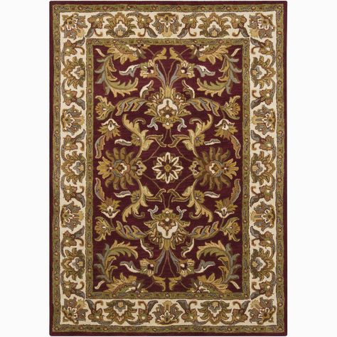 Bartz Red/Tan Sarouk Area Rug Burgundy Background, Shades Of Burgundy, Light Grey Area Rug, Navy Blue Area Rug, Silver Area Rug, Sisal Rug, Grey Pattern, Red Area Rug, Brown Area Rugs