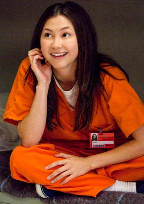 Kimiko Glenn in Orange Is the New Black Kimiko Glenn, Horse Trainer, Lights Camera Action, Orange Is The New, Orange Is The New Black, Orange Cream, Hazbin Hotel, Korean Beauty, Celebrity Crush