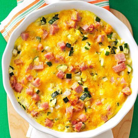 Zucchini Ham Frittata Ham Frittata, Easy Easter Brunch, Zucchini Frittata, Beet Salad Recipes, Frittata Recipe, Zucchini Recipe, Frittata Recipes, Microwave Cooking, Microwave Recipes