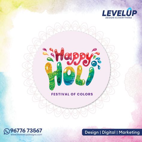 Dive into a world of creativity and color this Holi with LevelUp Creative Agency! Let's paint the canvas of your brand with the vibrant hues of joy and celebration. From eye-catching social media graphics to immersive video campaigns, we'll infuse your brand with the spirit of Holi, creating unforgettable experiences that captivate and inspire. Let's collaborate to make this festival of colors a true reflection of your brand's uniqueness and creativity. Wishing you a Holi filled with creati... Festival Of Colors, Color Festival, Happy Holi, Creative Agency, Social Media Graphics, Media Post, Endless Possibilities, Social Media Post, A World