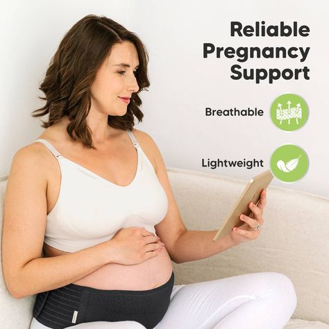 💥Product Highlight! KeaBabies Maternity Support Belt. The KeaBabies Maternity Belt lifts your belly perfectly, providing 360° support that helps distribute weight evenly. The belt is designed to give gentle compression around your hips and correct your posture, helping to ease pregnancy pains. Great Pregnancy Support! 🚨*Relieving lower back pain 🚨*Supporting belly and back 🚨*Supporting ligament & pelvic floor 🚨*Stabilizing hips 🚨*Postpartum recovery of pelvic joints #abundantbaby #mor... Maternity Belly Band, Pregnancy Support Belt, Belly Support Band, Round Ligament Pain, Belly Support Pregnancy, Pregnancy Pain, Pregnancy Belly Band, Pregnancy Belly, Maternity Belt