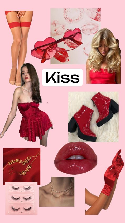 #kiss #marry #kill #outfitinspo #costume #vibes #helloween Kiss Marry Kill Halloween, Kiss Marry Kill Halloween Costume, Halloween Costume Corset, Kill Halloween Costume, Halloween London, Cute Easy Halloween Costumes, Kiss Halloween Costumes, Karneval Outfit, Kiss Marry Kill